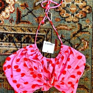 Forever, 21 cherry cropped tank top